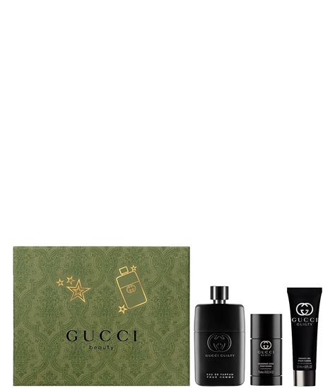 gucci 3-pc guilty gift set|Gucci Guilty gift with purchase.